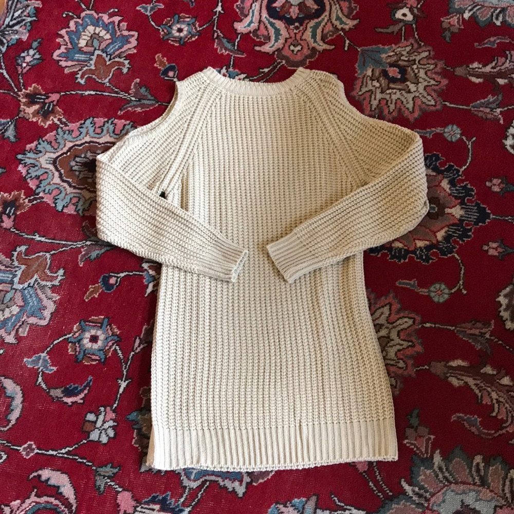 Forever 21 Cold Shoulder Sweater Dress